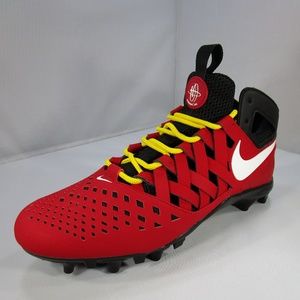 NIKE HUARACHE V 5 LAX LACROSSE VARSITY CRIMSON BLK